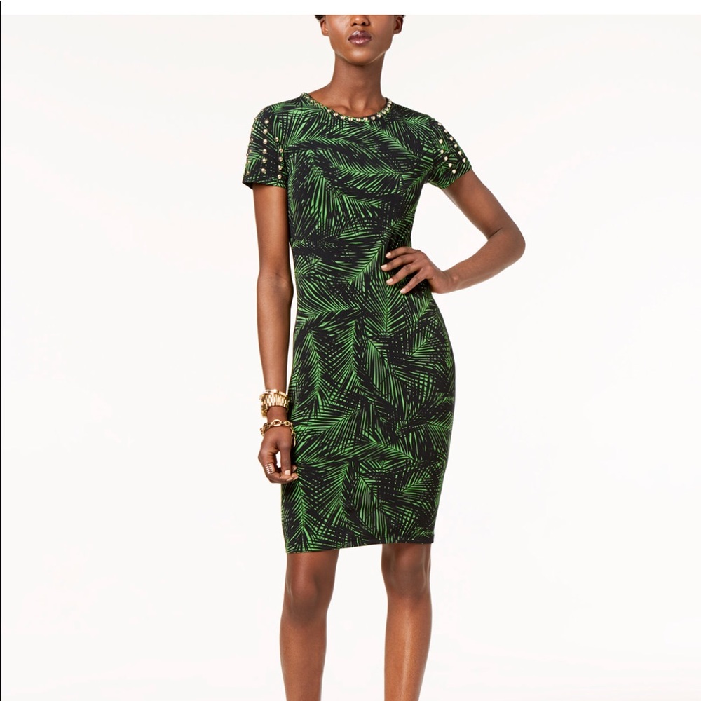 🌿Michael Kors Leafy dress with stud details 🌿